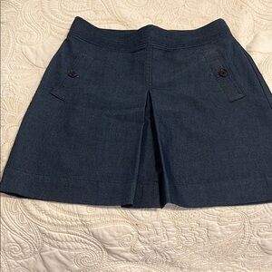 LOFT Blue Denim Skirt